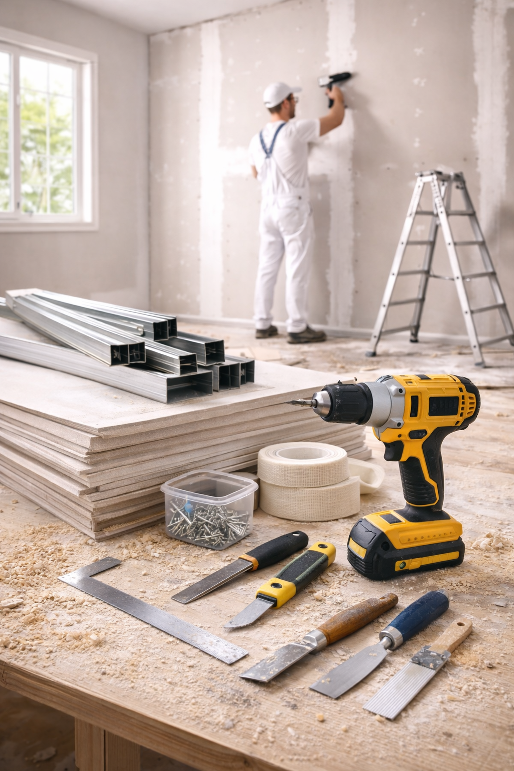 Plaquiste à Caen - Pose de placo et cloisons par Durand Rénovation dans le Calvados